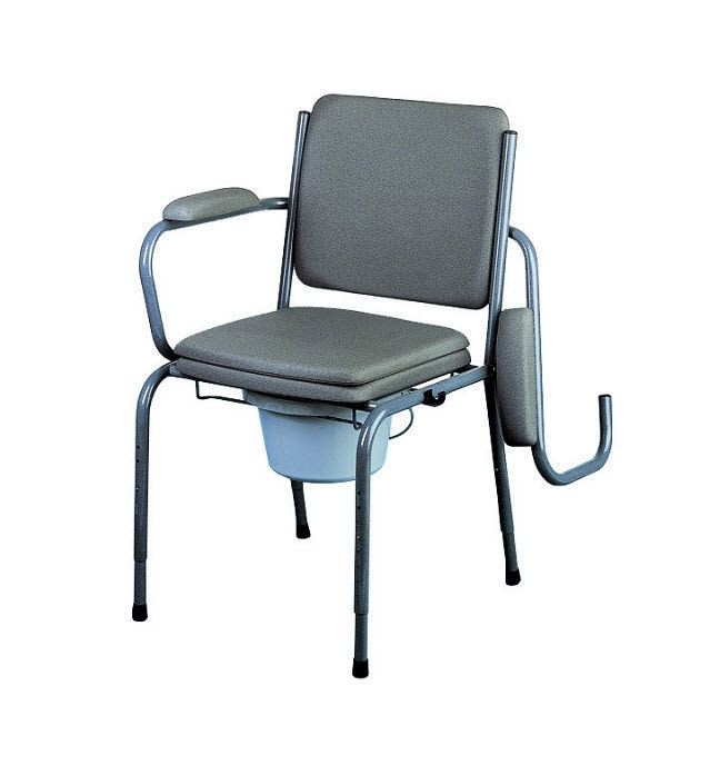 Commode chair / with armrests / height-adjustable GR 151 HMS-VILGO