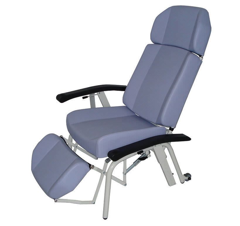 Reclining medical sleeper chair / on casters / manual / bariatric QUIEGO 1500 FORTISSIMO HMS-VILGO
