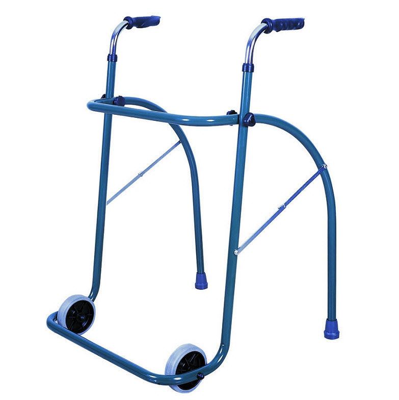 Height-adjustable walker / folding / with 2 casters ANGELO 100XL HMS-VILGO