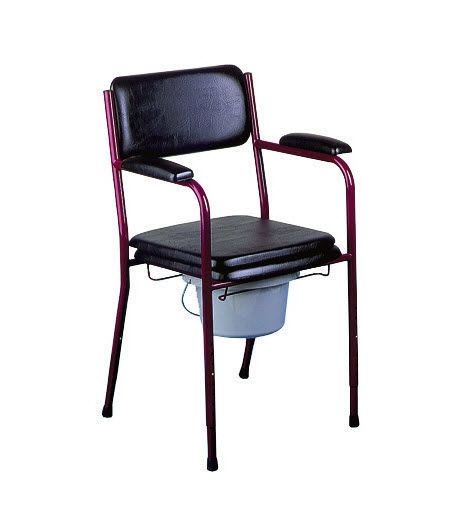 Commode chair / with armrests / height-adjustable GR 101 HMS-VILGO