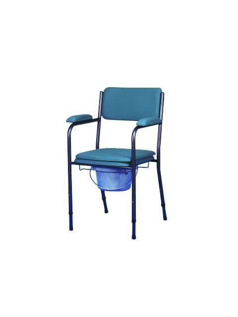 Commode chair / with armrests / height-adjustable GR 121 HMS-VILGO