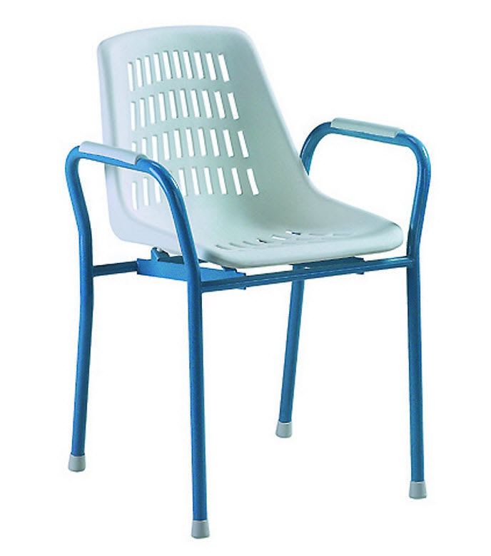 Shower chair / with armrests / with backrest Hyséa 400 HMS-VILGO
