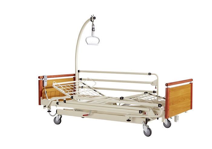 Nursing home bed / electrical / height-adjustable / on casters EURO 7000 ELIXIR HMS-VILGO