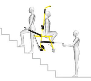 Patient transfer chair Pro Skid-E Spencer Italia
