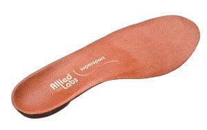Orthopedic insoles with heel pad Supersport Allied OSI Labs