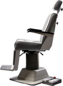 Ophthalmic examination chair / electro-hydraulic / with legrest / height-adjustable UN-21 Takagi Ophthalmic Instruments Europe