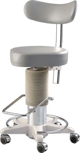 Medical stool / height-adjustable / on casters / rotating OC-1B Takagi Ophthalmic Instruments Europe