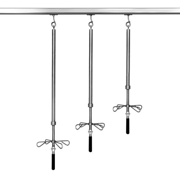 4-hook IV pole system / ceiling-mounted mth medical GmbH & Co. KG
