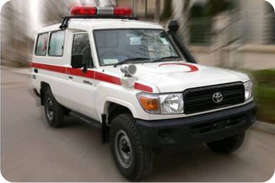 Transport medical ambulance / 4x4 TOYOTA LAND CRUISER Paramed International FZCO