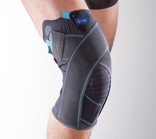 Knee orthosis (orthopedic immobilization) / with flexible stays Ligastrap® Genu Thuasne