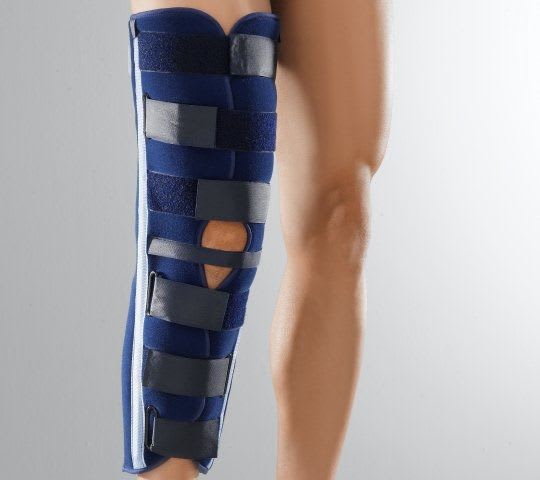Knee splint (orthopedic immobilization) / immobilisation Ligaflex Immo Thuasne