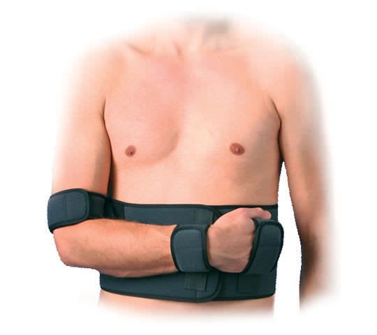 Shoulder splint (orthopedic immobilization) / with attachment strap Shulter Fix Thuasne