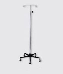 2-hook IV pole / telescopic / on casters UPL-5061 United Poly Engineering