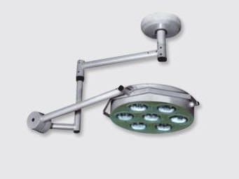 Halogen surgical light / ceiling-mounted / 1-arm UPL-6002 50000 LUX United Poly Engineering
