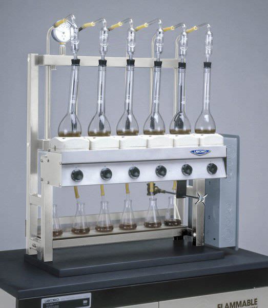Kjeldahl distillation system Labconco