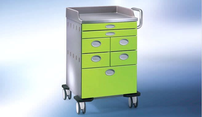Multi-function trolley / with drawer MODULIT LOGO MAQUET