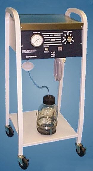 Electric surgical suction pump / on casters / for gastric drainage 2591 Impact Instrumentation