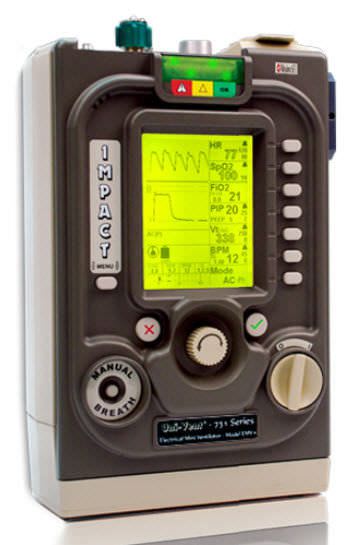 Resuscitation ventilator / CPAP EMV+® Impact Instrumentation