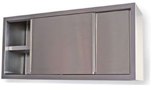 Storage cabinet / for healthcare facilities / stainless steel PE001 Lory Progetti Veterinari