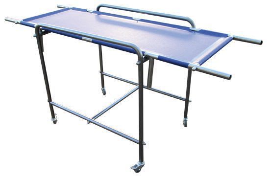 Veterinary stretcher / stainless steel / on casters BAR001 Lory Progetti Veterinari