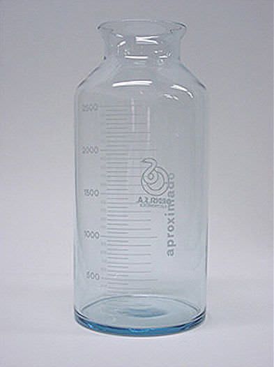 Medical suction pump jar / glass F-2500 Ordisi