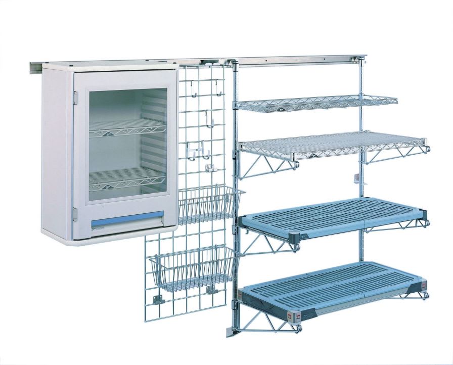 Multi-function shelf / wall-mounted Sclessin Productions
