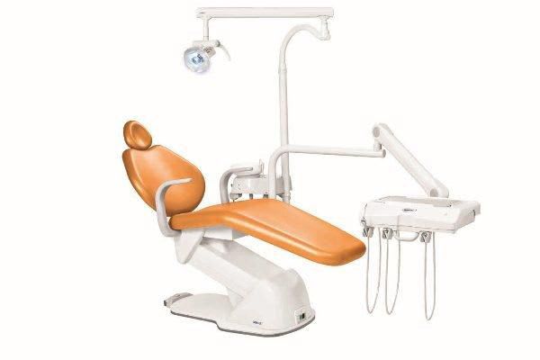 Dental treatment unit with electro-mechanical chair Gnatus G2 F Gnatus