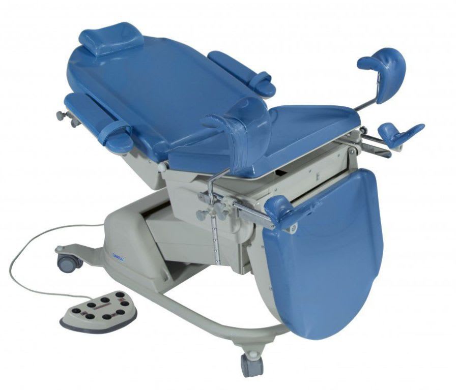 Gynecological examination table / electrical / on casters / height-adjustable RT 4000 Gnatus