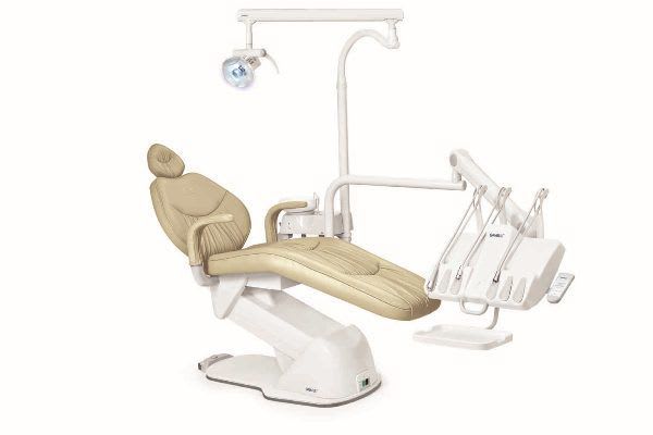 Dental treatment unit with electro-mechanical chair Gnatus G2 H Gnatus