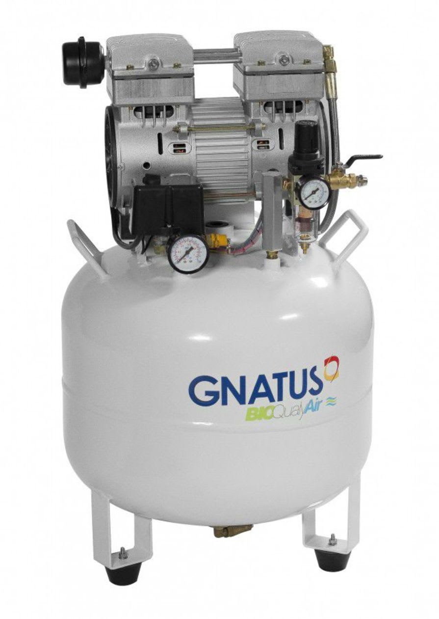 Medical compressor / for dental units / piston / oil-free 40 L | BioQualyAir Gnatus
