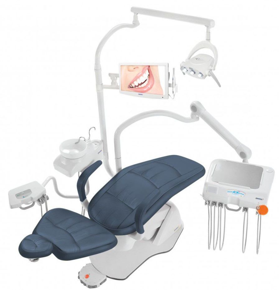 Dental treatment unit with electro-mechanical chair Gnatus G3 Full F Gnatus