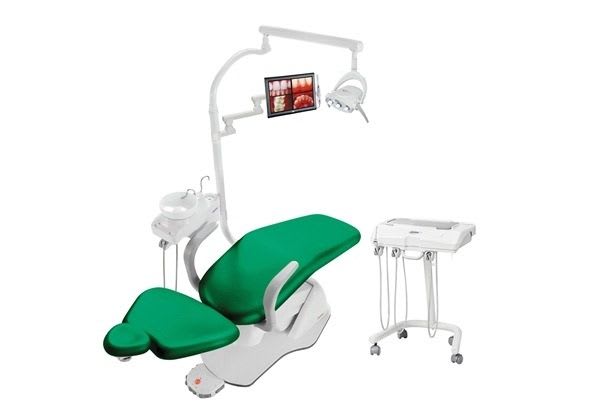 Dental treatment unit with electro-mechanical chair Gnatus G3 C Gnatus