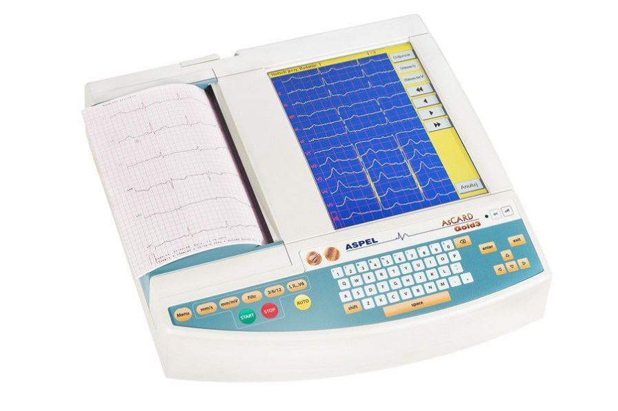 Digital electrocardiograph / 12-channel AsCARD Gold3 ASPEL