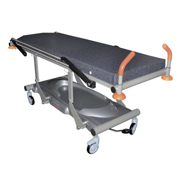 Emergency stretcher trolley / height-adjustable / hydraulic / 2-section Skiff 2 Acime Frame
