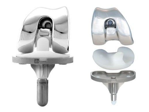 Three-compartment knee prosthesis / traditional EUROP POSTERO EUROS
