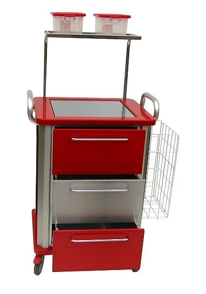 Anesthesia trolley / with shelf unit Farum