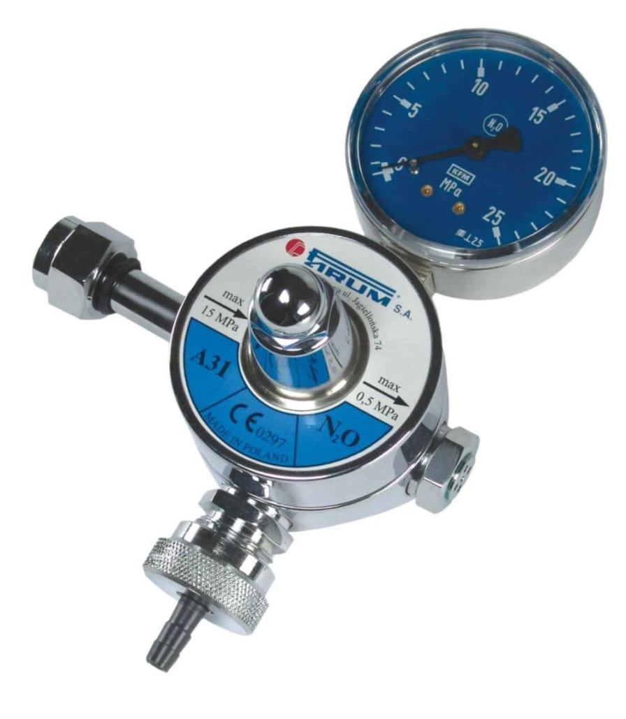 Nitrous oxide pressure regulator A-31 Farum