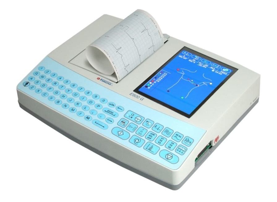 Wireless electrocardiograph / digital / 12-channel / with touchscreen E600G Farum