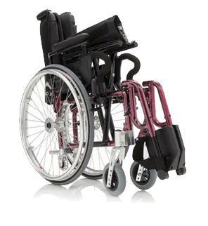 Passive wheelchair / folding Exelle Basic Light Plus Cyclone