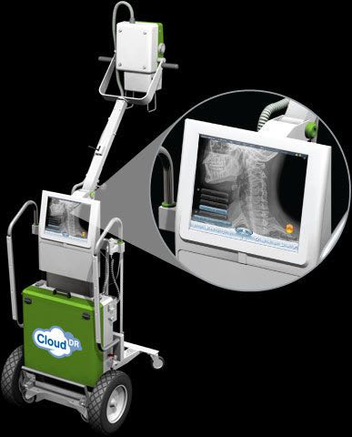 Analog mobile radiographic unit / human Cuattro Europe