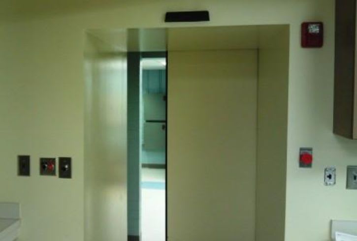 Laboratory door / hospital / sliding / radiation shielding Radiation Protection Products