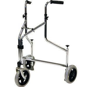 3-caster rollator / folding / height-adjustable max. 127 kg | 2330 Roma Medical Aids