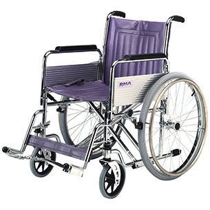 Passive wheelchair / folding / height-adjustable / with legrest max. 140 kg | 1472X Roma Medical Aids