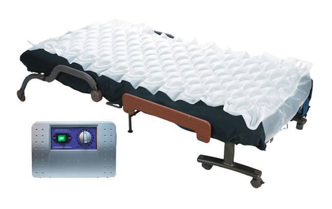 Anti-decubitus overlay mattress / for hospital beds / dynamic air / honeycomb AD-II TPU Young Won Medical
