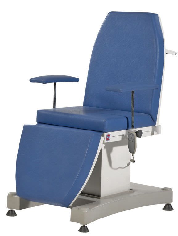 Height-adjustable blood donor armchair / electrical DT-1119 Demirtas Medikal