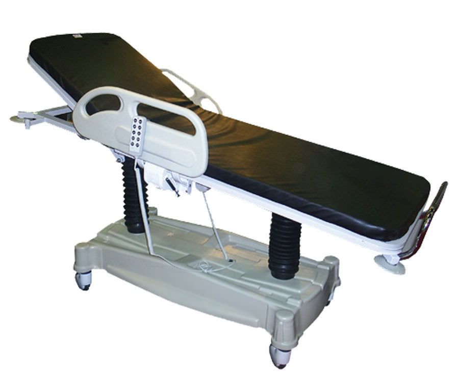 Transport stretcher trolley / height-adjustable / electrical / 2-section DT-1357 Demirtas Medikal