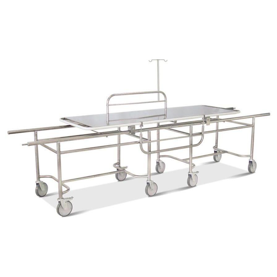 Patient transfer stretcher trolley / 1-section HM 2053 D Hospimetal Ind. Met. de Equip. Hospitalares