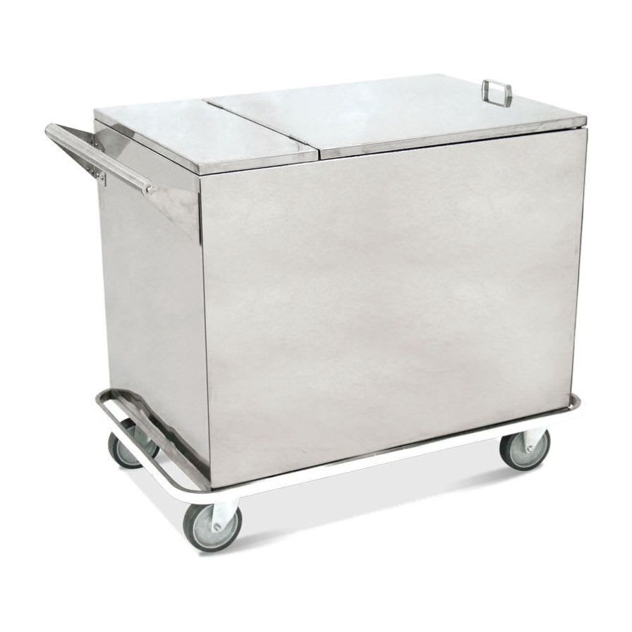 Dirty linen trolley / with large compartment HM 2033 A Hospimetal Ind. Met. de Equip. Hospitalares