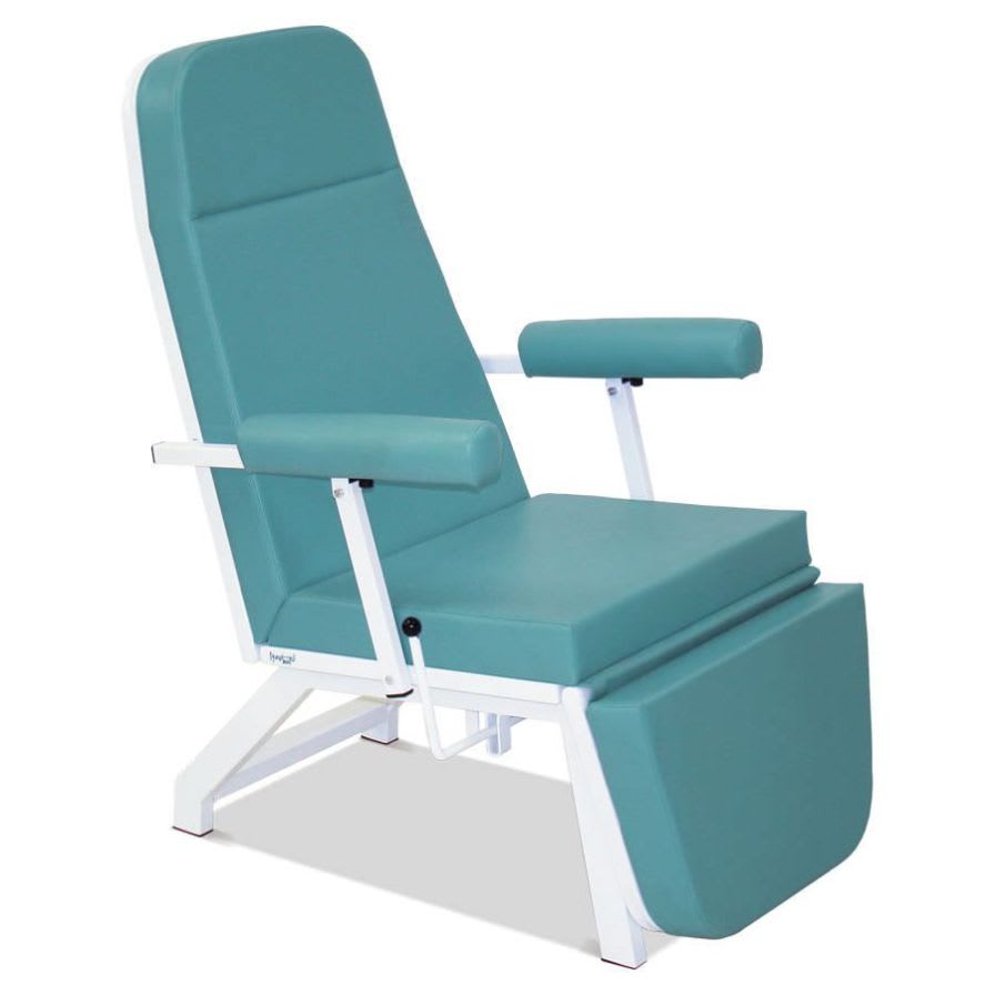Reclining medical sleeper chair / manual HM 2056 Hospimetal Ind. Met. de Equip. Hospitalares