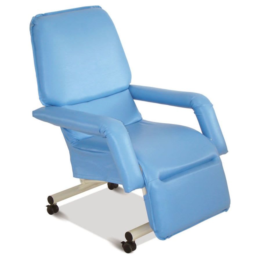 Medical sleeper chair / on casters / reclining / manual HM 2056 H Hospimetal Ind. Met. de Equip. Hospitalares
